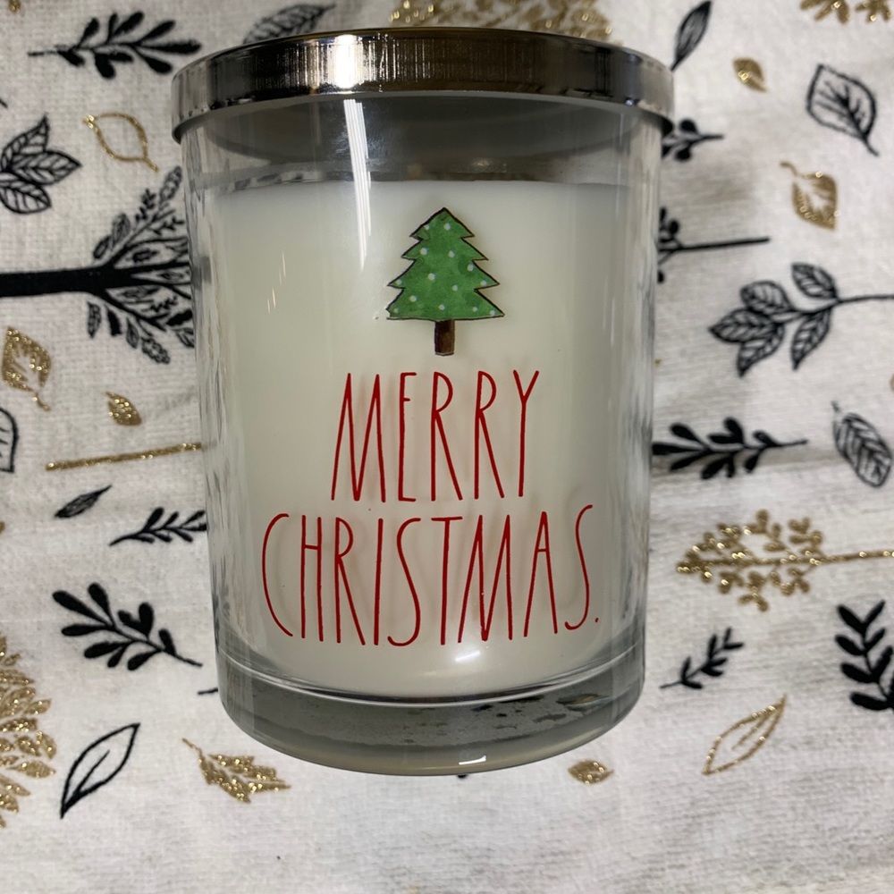 Christmas Rae Dunn Merry Christmas candle